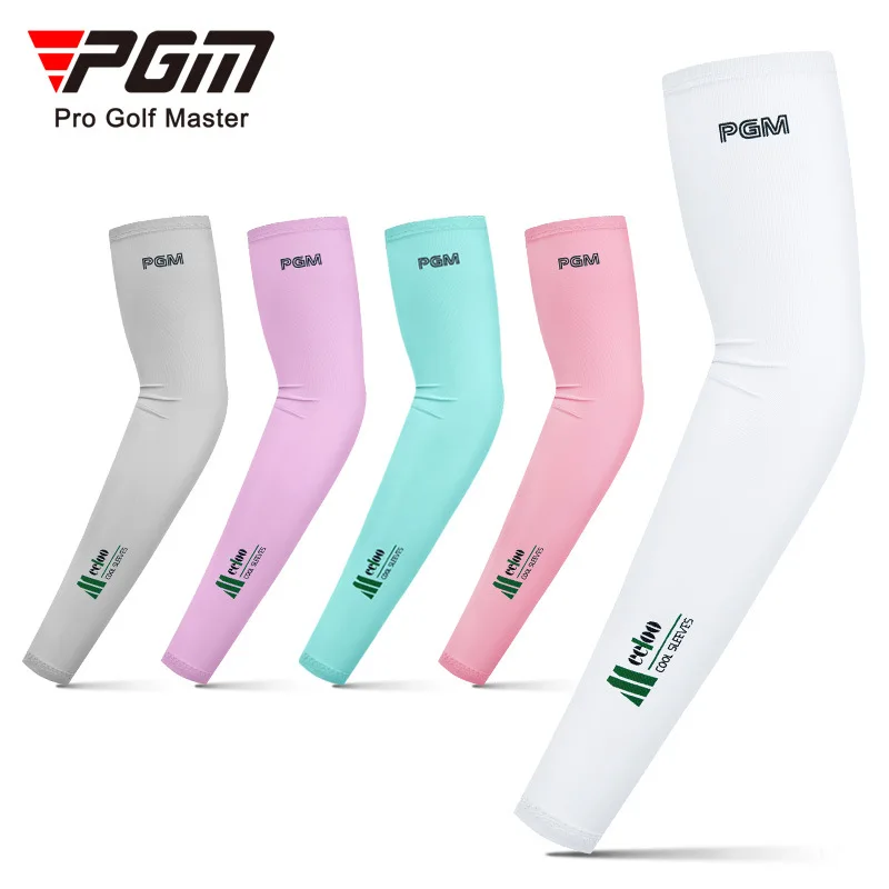 Golf Equipment Women - Pgm-男性と女性のゴルフTシャツスリーブウォーマー、日焼け止め、氷冷、通気性、アウトドアスポーツウェア、Tシャツアクセサリー、4シーズン、xt003,1ペア