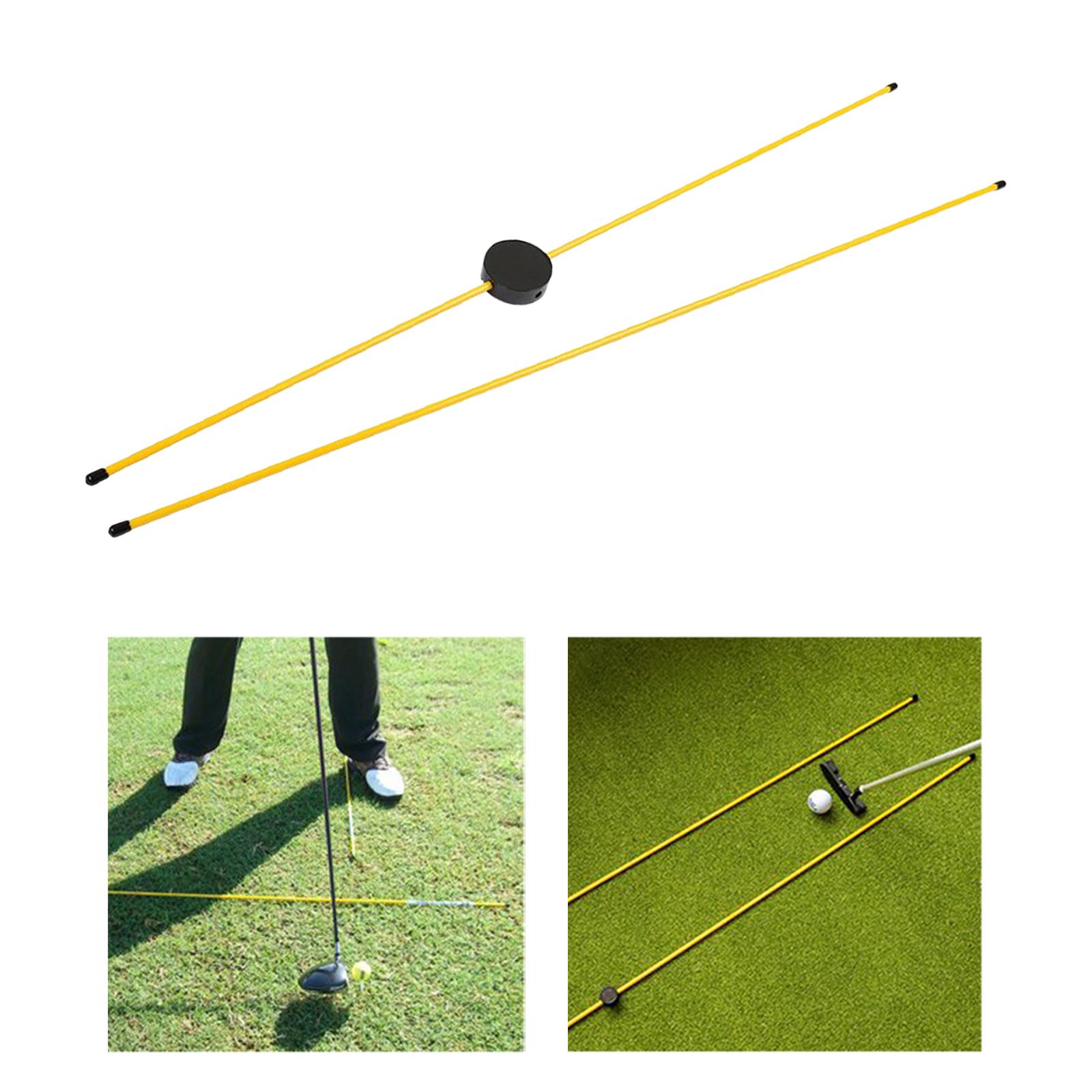 Golf Equipment Kids - ゴルフトレーニング補助ロッド スイングプレーン方向指示器 大人と子供向けのフルスイングトレーナー用練習器具