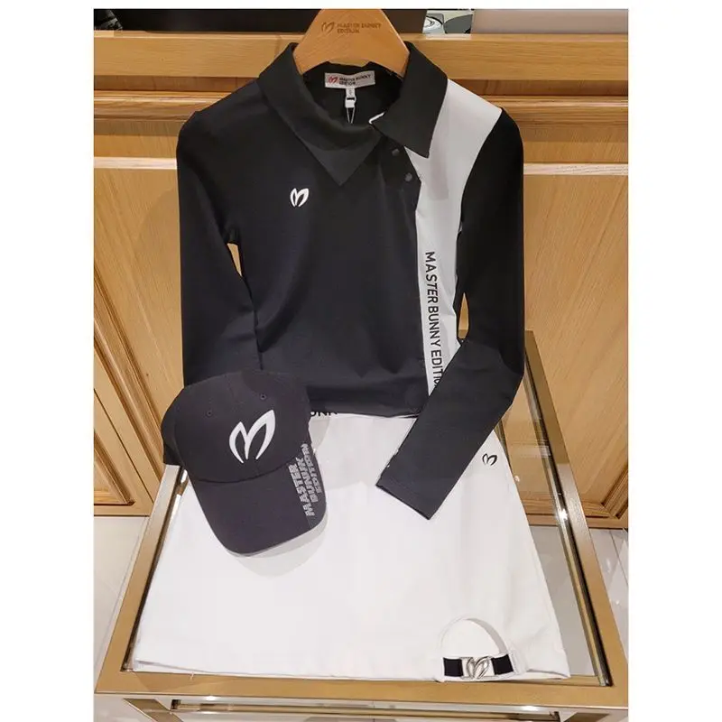 韓国製本格ゴルフ長袖女性用ゴルフウェア 2026年春・秋新作 - Golf Equipment Women のレビューと価格