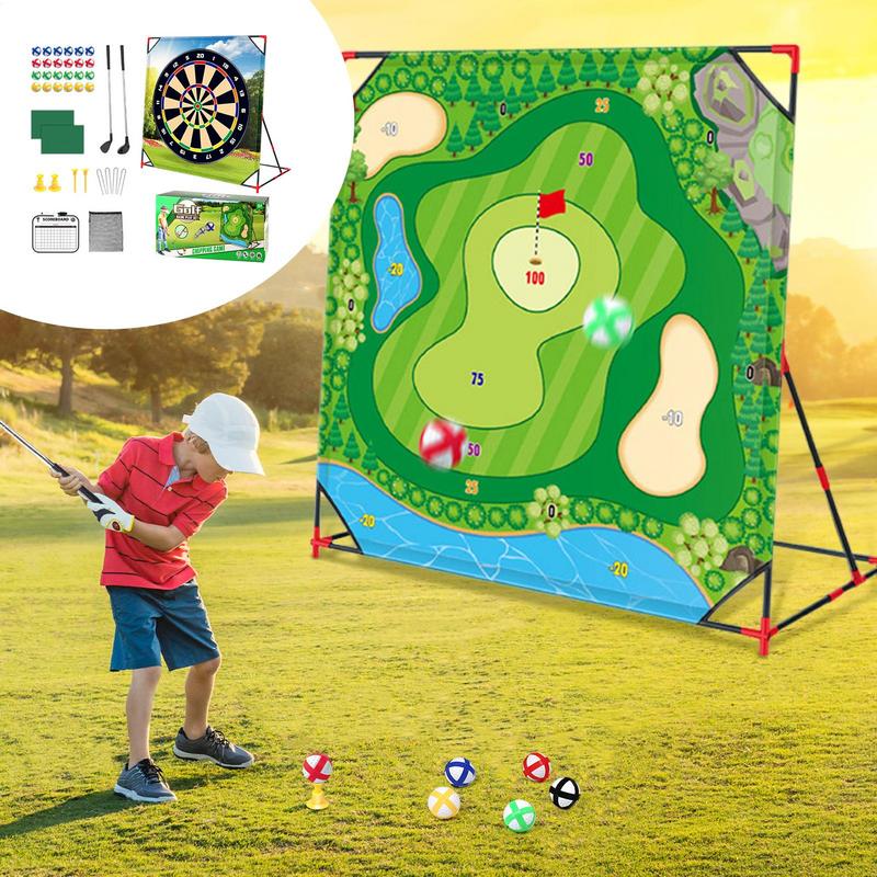 キッズバトルゴルフセット ポータブルゴルフゲーム チップ練習 - Golf Equipment Kids のレビューと価格
