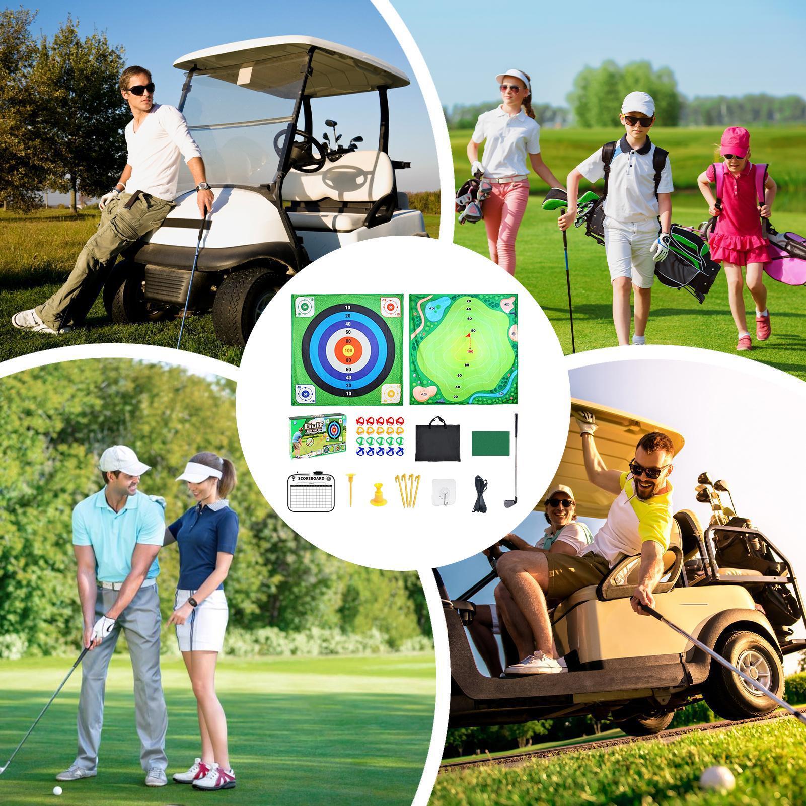 ゴルフ練習マット スポーツ運動器具 ポータブルゴルフヒッティ - Golf Equipment Kids のレビューと価格