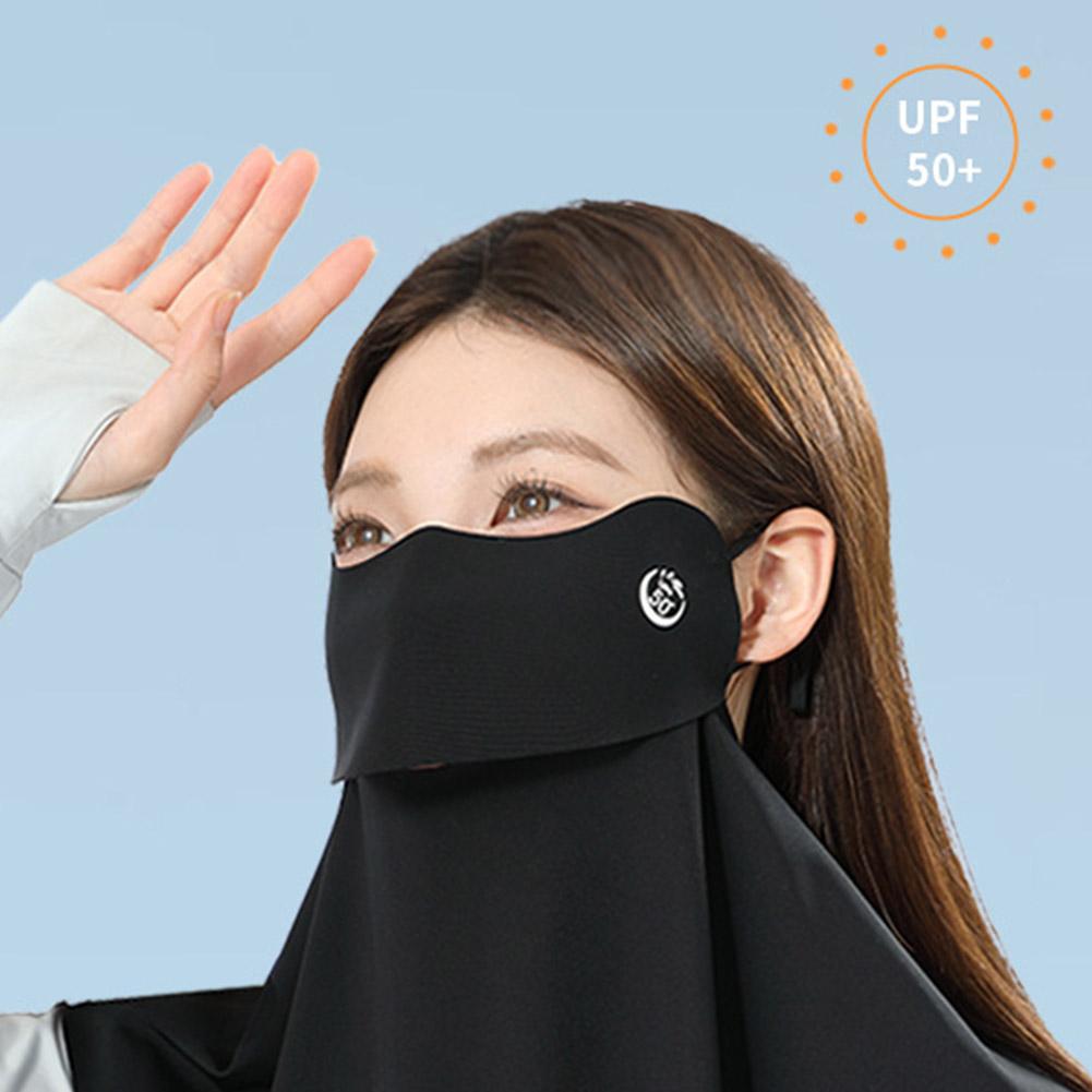 夏アイスシルク日焼け防止マスク女性用 UPF50+ 抗 UV - Golf Equipment Women のレビューと価格