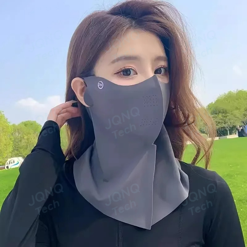 UV保護夏用ネックスカーフアイスシルクフェイスマスクカバー屋 - Golf Equipment Women のレビューと価格